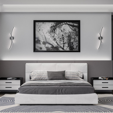 Sconces Linear/Tubular by W.A.C. Lighting ( 34 | WS-29428-30-BK Tusk ) 