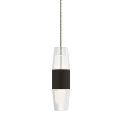 Mini Pendants Glass Down by Visual Comfort Modern ( 182 | SLPD395MP27BZ Lassell ) 