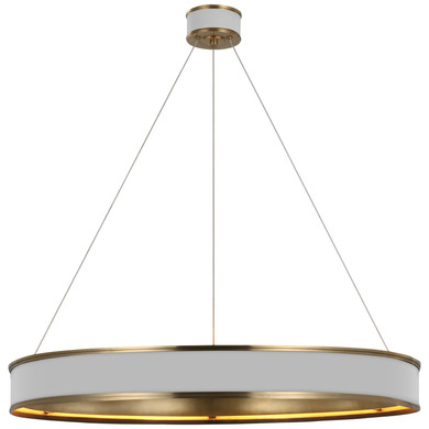 Large Chandeliers Ring/Halo by Visual Comfort Signature ( 268 | CHC 1616WHT/AB Connery ) 