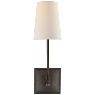 Sconces Single Candle by Visual Comfort Signature ( 268 | CHD 2620BZ-L Venini ) 