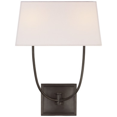 Sconces Double Candle by Visual Comfort Signature ( 268 | CHD 2621BZ-L Venini ) 