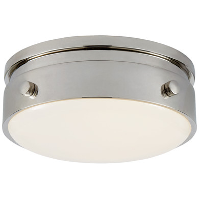 Flush Mounts Bowl Style by Visual Comfort Signature ( 268 | TOB 4062PN-WG Hicks ) 