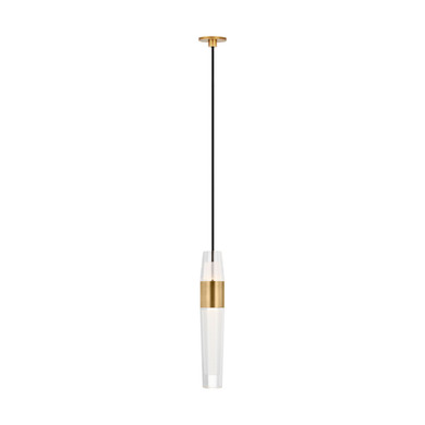 Mini Pendants Glass Down by Visual Comfort Modern ( 182 | SLPD39827NB Lassell ) 