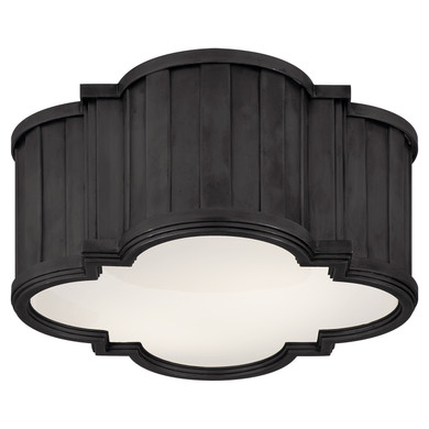 Flush Mounts Bowl Style by Visual Comfort Signature ( 268 | TOB 4130BZ-WG Tilden ) 