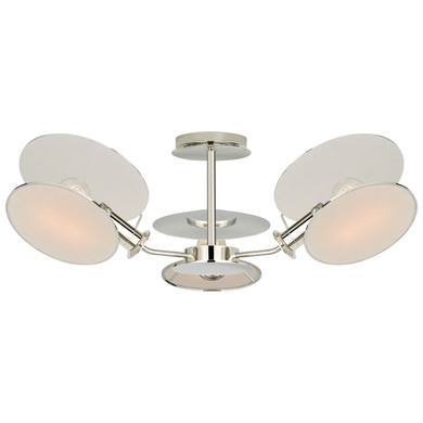 Semi-Flush Mts. Geometric/Linear by Visual Comfort Signature ( 268 | TOB 4290PN-L Osiris ) 