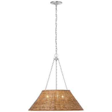 Pendants Fabric Shade by Visual Comfort Signature ( 268 | MF 5032PN-NTW Corinne ) 