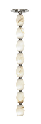 Mini Pendants Glass Down by Visual Comfort Modern ( 182 | SLPD55027ALBNR-277 Collier ) 