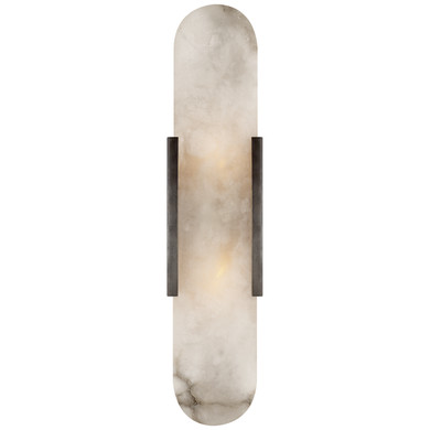Sconces Linear/Tubular by Visual Comfort Signature ( 268 | KW 2013BZ-ALB Melange ) 