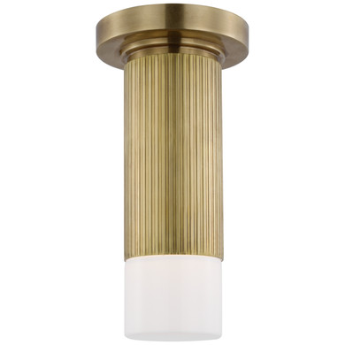 Flush Mounts Glass Down by Visual Comfort Signature ( 268 | TOB 4350HAB-WG Ace ) 