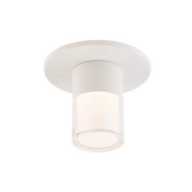 Flush Mounts Glass Down by W.A.C. Lighting ( 34 | FM-240203-CS-WT Twist-N-Lite ) 