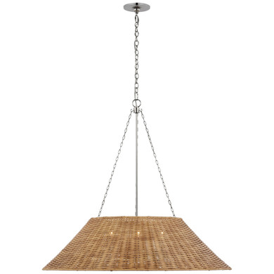 Pendants Fabric Shade by Visual Comfort Signature ( 268 | MF 5036PN-NTW Corinne ) 