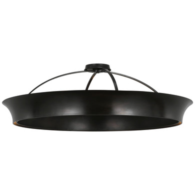 Semi-Flush Mts. Ring Shade/Halo by Visual Comfort Signature ( 268 | TOB 4523AI Garland ) 