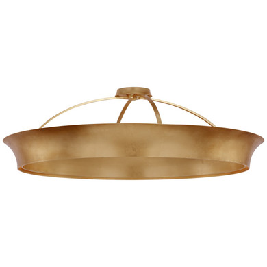 Semi-Flush Mts. Ring Shade/Halo by Visual Comfort Signature ( 268 | TOB 4523G Garland ) 