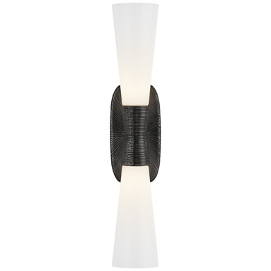 Sconces Double Glass by Visual Comfort Signature ( 268 | KW 2048AI-WG Utopia ) 