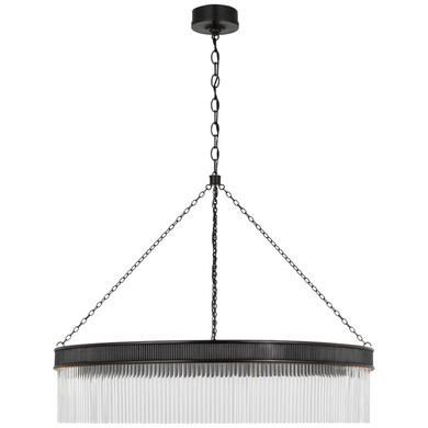 Large Chandeliers Ring/Halo by Visual Comfort Signature ( 268 | MF 5175BZ-CG Menil ) 