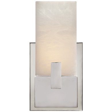 Sconces Single Glass by Visual Comfort Signature ( 268 | KW 2113PN-ALB Covet ) 