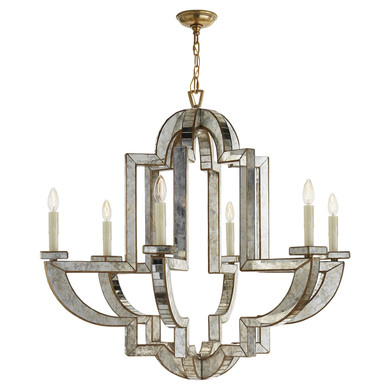 Large Chandeliers Candle by Visual Comfort Signature ( 268 | NW 5041AM/HAB Lido ) 