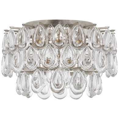 Flush Mounts Glass Down by Visual Comfort Signature ( 268 | ARN 4170BSL-CG Liscia ) 