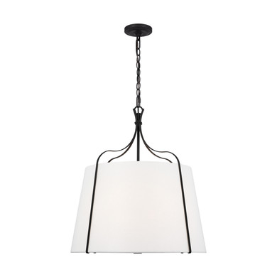Pendants Fabric Shade by Visual Comfort Studio ( 454 | AP1264SMS Leander ) 