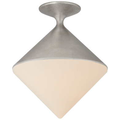 Flush Mounts Metal Shade by Visual Comfort Signature ( 268 | ARN 4355BSL-WG Sarnen ) 