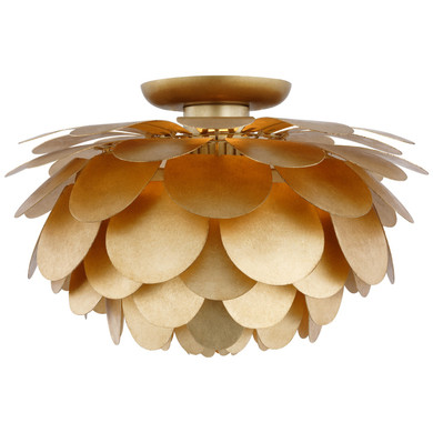 Semi-Flush Mts. Empire/Basket by Visual Comfort Signature ( 268 | CHC 4163G Cynara ) 