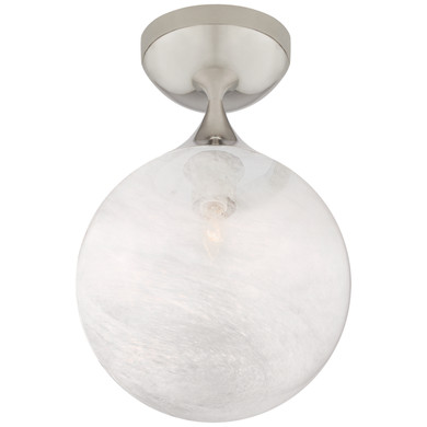 Flush Mounts Glass Down by Visual Comfort Signature ( 268 | ARN 4400PN-WG Cristol ) 