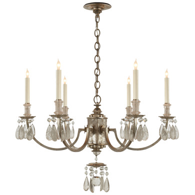 Mid. Chandeliers Candle by Visual Comfort Signature ( 268 | TOB 5036BSL Elizabeth ) 