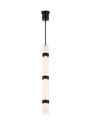 Pendants Glass Down by Visual Comfort Modern ( 182 | 700TDWIT4B-LED930 Wit ) 