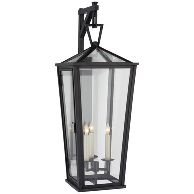 Exterior Wall Mount by Visual Comfort Signature ( 268 | CHO 2789BZ-CG Darlana Outdoor ) 