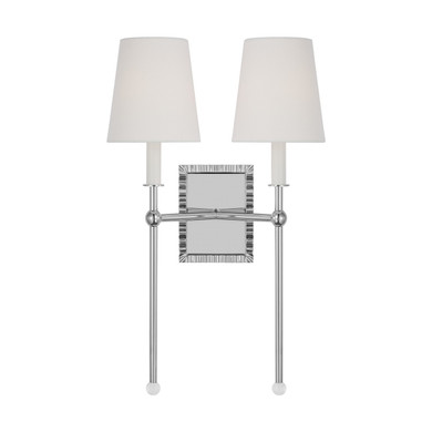 Sconces Double Candle by Visual Comfort Studio ( 454 | AW1202PN Baxley ) 
