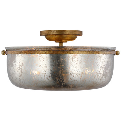 Semi-Flush Mts. Bowl Style by Visual Comfort Signature ( 268 | CHC 4269GI-MG Lorford ) 
