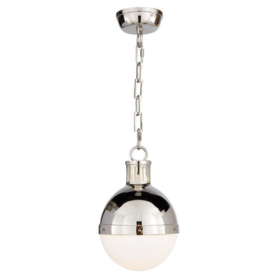 Mini Pendants Glass Down by Visual Comfort Signature ( 268 | TOB 5062PN-WG Hicks ) 