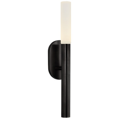 Sconces Single Glass by Visual Comfort Signature ( 268 | KW 2280BZ-EC Rousseau ) 