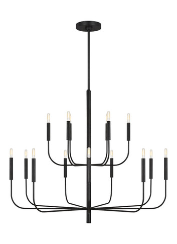Large Chandeliers Candle by Visual Comfort Studio ( 454 | EC10015AI Brianna ) 