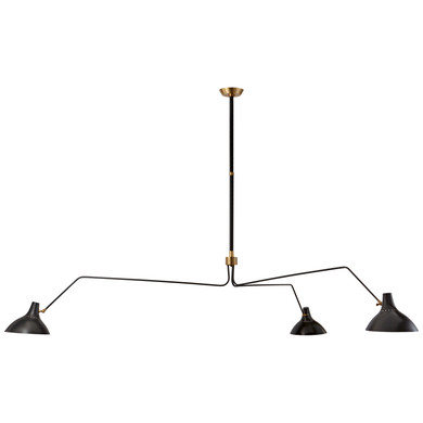 Large Chandeliers Metal Shade by Visual Comfort Signature ( 268 | ARN 5007BLK Charlton ) 