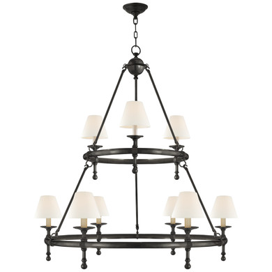 Large Chandeliers Candle by Visual Comfort Signature ( 268 | SL 5813BZ-L Classic ) 