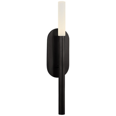 Sconces Single Glass by Visual Comfort Signature ( 268 | KW 2281BZ-EC Rousseau ) 