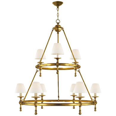 Large Chandeliers Candle by Visual Comfort Signature ( 268 | SL 5813HAB-L Classic ) 