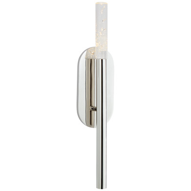 Sconces Single Glass by Visual Comfort Signature ( 268 | KW 2281PN-SG Rousseau ) 