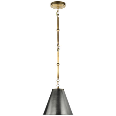 Mini Pendants Metal Shade by Visual Comfort Signature ( 268 | TOB 5089HAB-BZ Goodman ) 