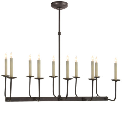 Linear/Island 4 Light + by Visual Comfort Signature ( 268 | SL 5863BZ Linear Branched ) 