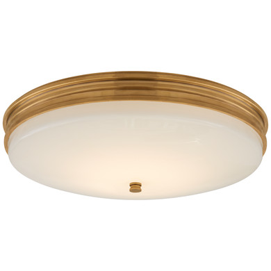 Flush Mounts Bowl Style by Visual Comfort Signature ( 268 | CHC 4603AB-WG Launceton ) 