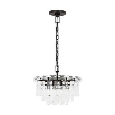 Mini Chandeliers Empire/Basket by Visual Comfort Studio ( 454 | CC1254AI Arden ) 