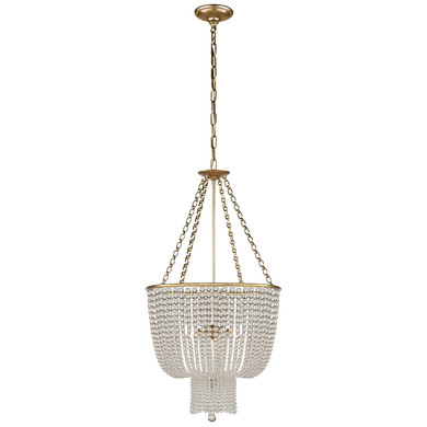 Mini Chandeliers Glass Shade by Visual Comfort Signature ( 268 | ARN 5102HAB-CG Jacqueline ) 