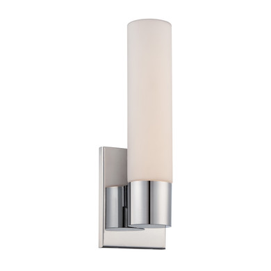 Sconces Single Glass by W.A.C. Lighting ( 34 | WS-7213-CH Elementum ) 