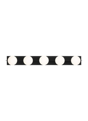 Bathroom Fixtures Five+Lights by Visual Comfort Modern ( 182 | SLBA124B-L Orbel ) 