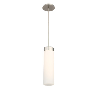 Mini Pendants Glass Down by W.A.C. Lighting ( 34 | PD-26616-SN Elementum ) 