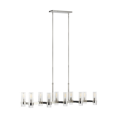 Linear/Island 4 Light + by Visual Comfort Studio ( 454 | CC13810PN Geneva ) 