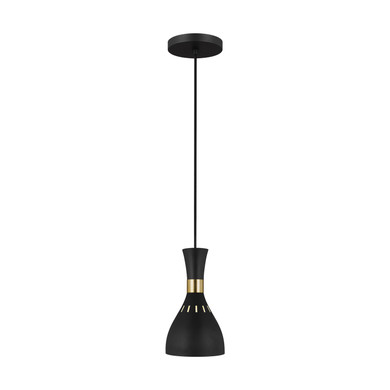 Mini Pendants Metal Shade by Visual Comfort Studio ( 454 | EP1141MBK Joan ) 