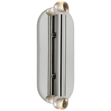 Sconces Linear/Tubular by Visual Comfort Signature ( 268 | KW 2287PN-CG Rousseau ) 